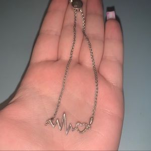 Heart beat bracelet